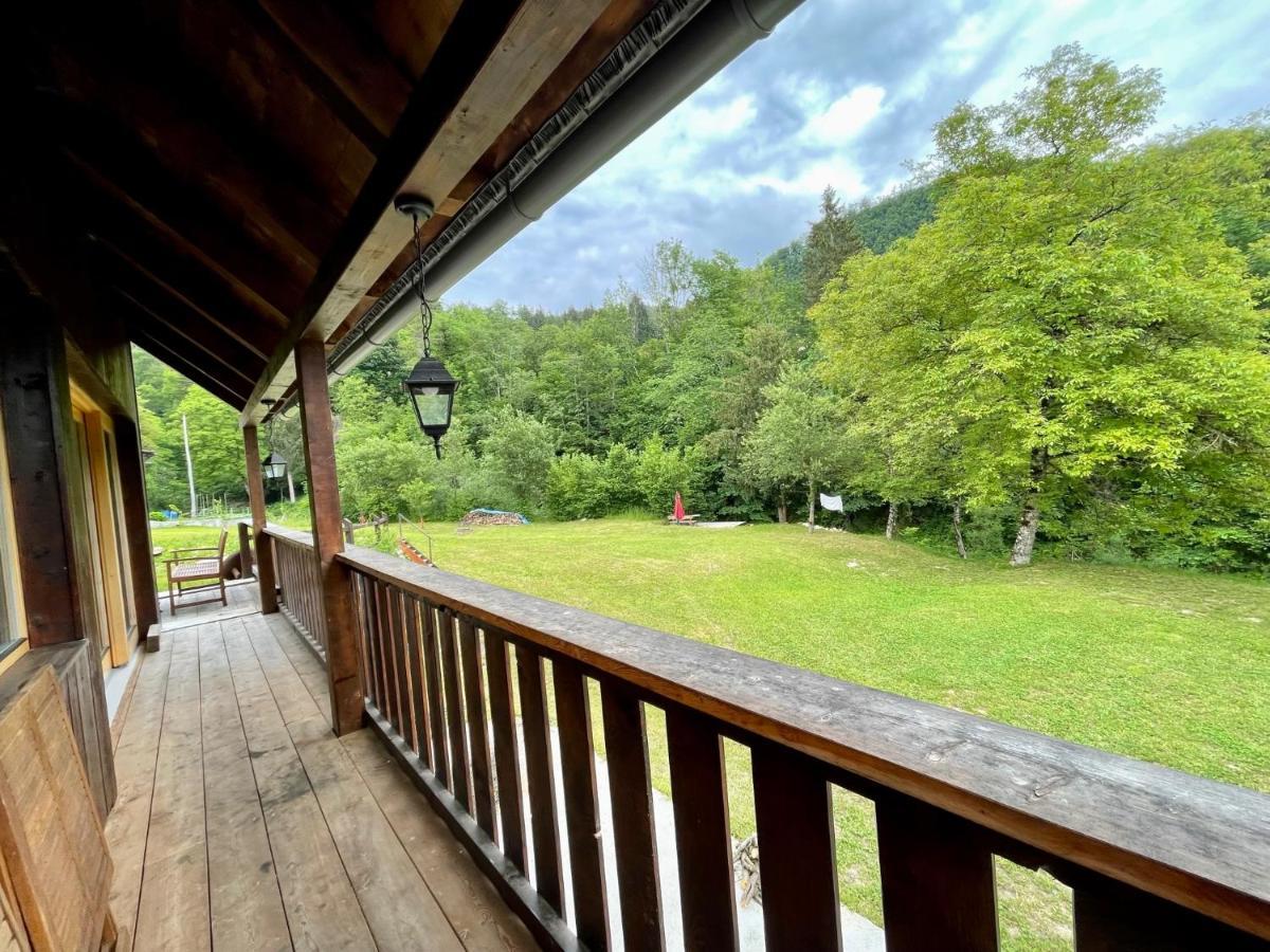 Ferienwohnung Bohinj Barn Exterior foto