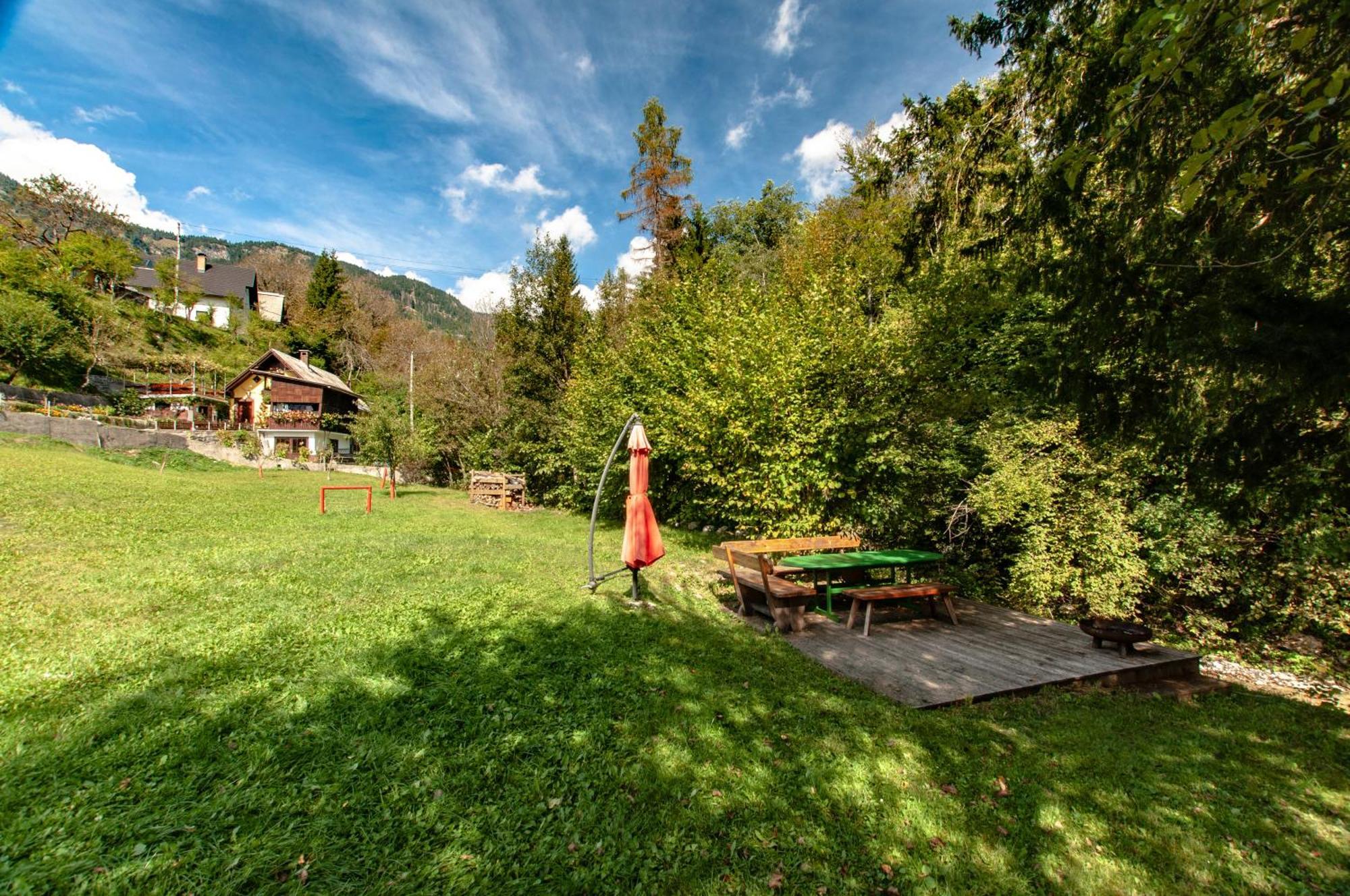 Ferienwohnung Bohinj Barn Exterior foto